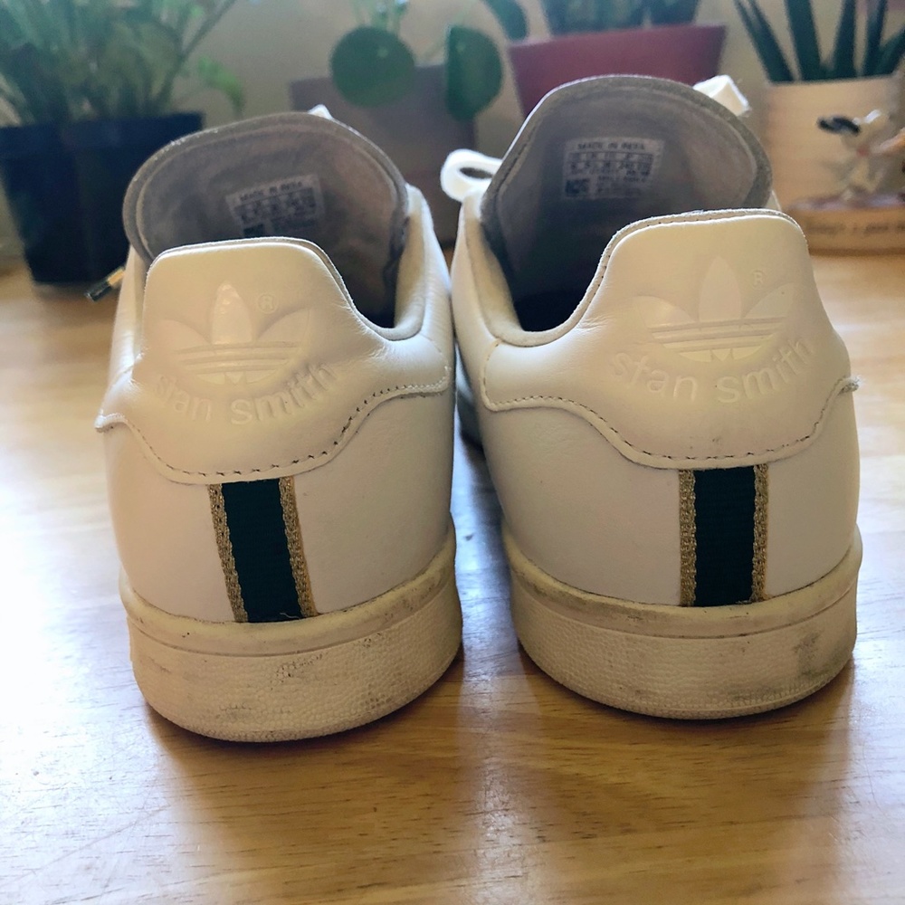 Adidas Stan Smith Sneakers *rare design* (Sz 7) - Picture 9 of 12